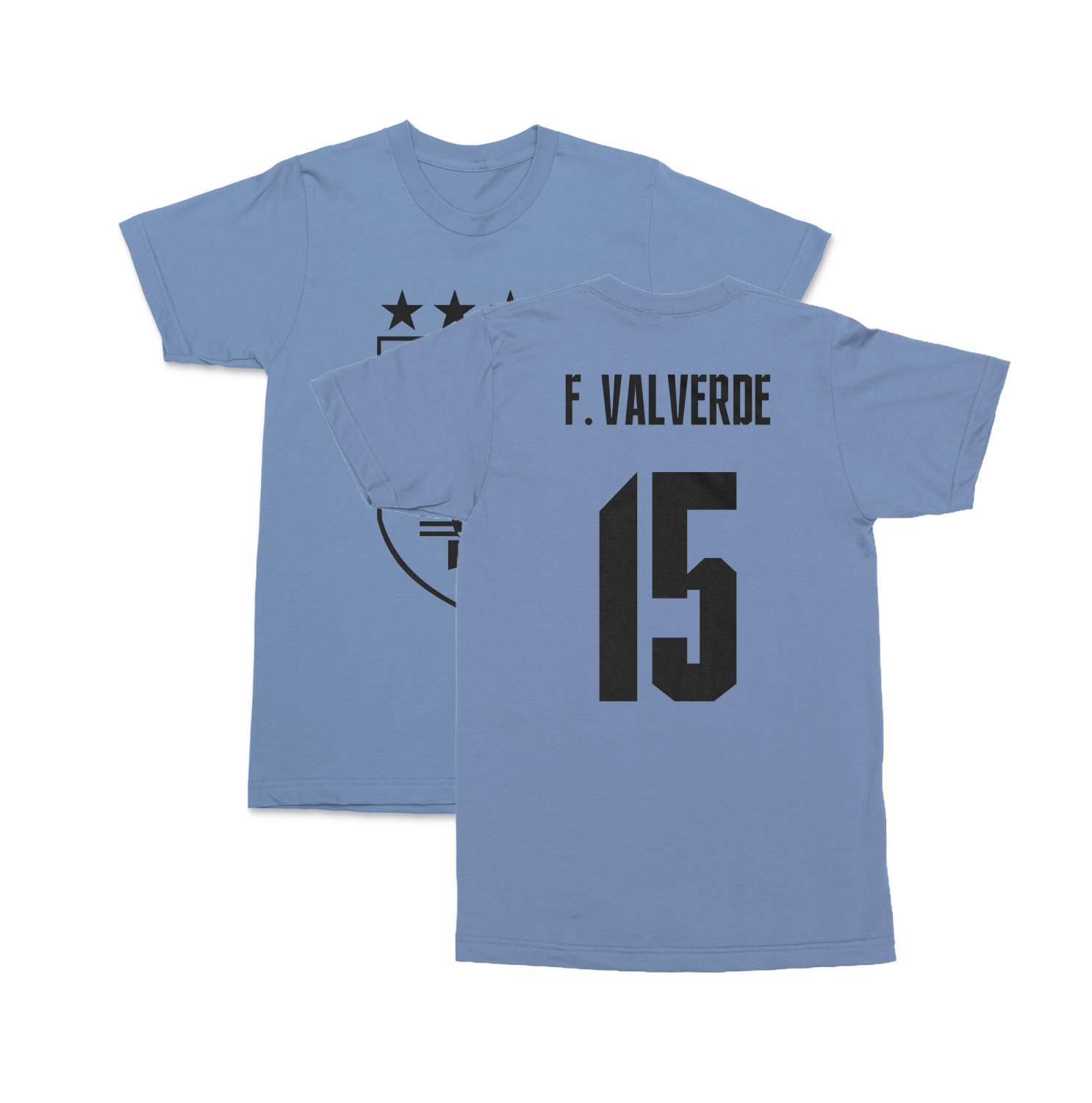 Uruguay Tribute 15 F.Valverde Inspired 2-Sided Unisex T-Shirt