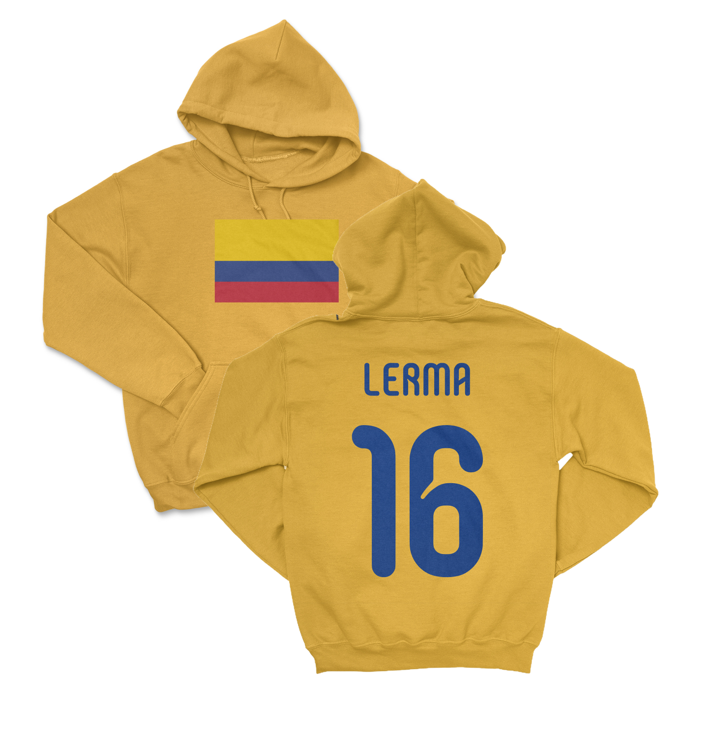 Colombia Pride Lerma 16 Two-Sided Tribute Unisex Hooded Sweatshirt