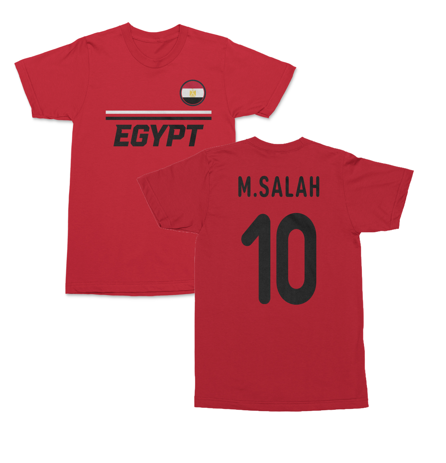 Egypt Soccer Fans Salah 10 Jersey Style Unisex T-Shirt