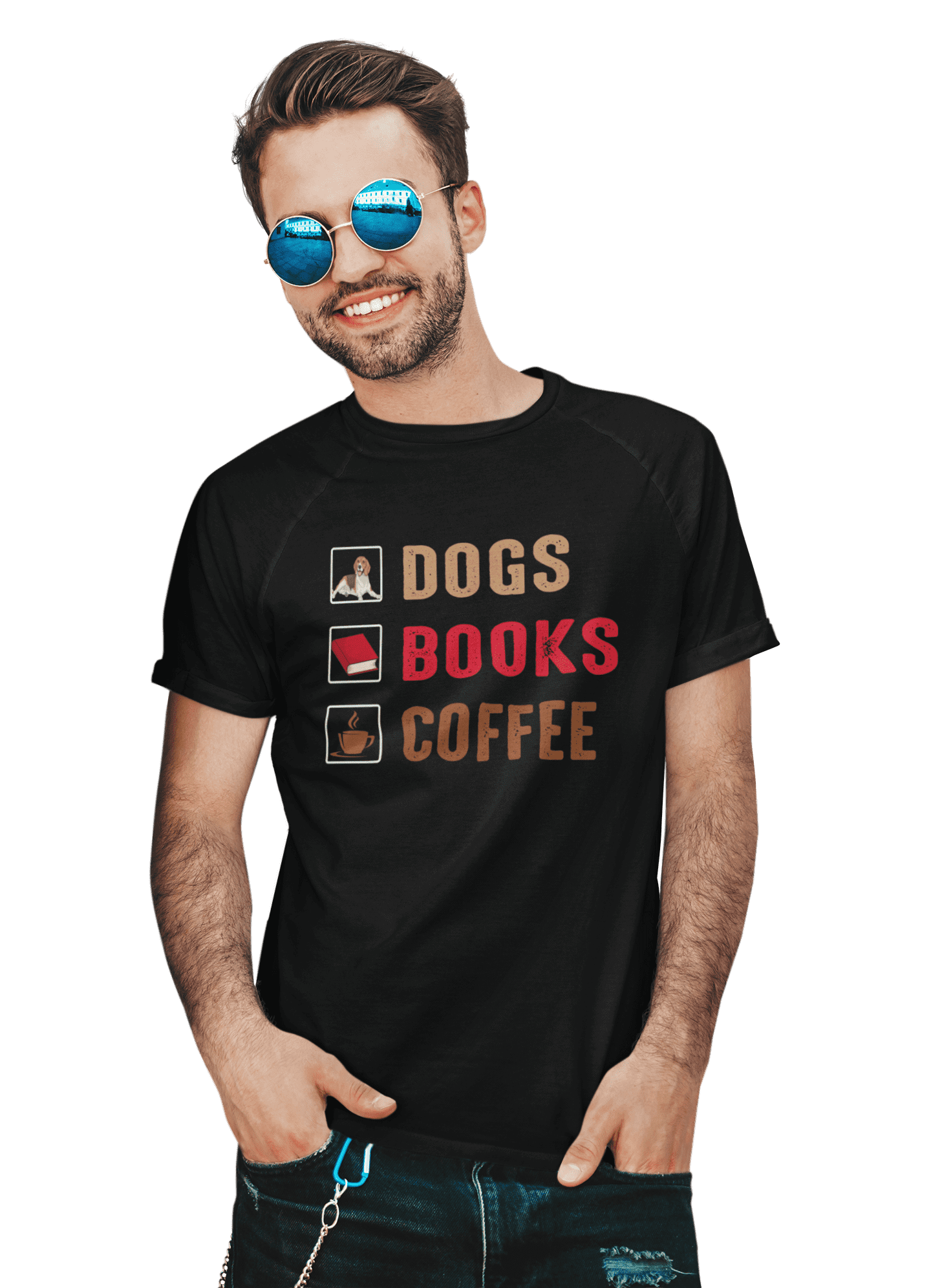kaos dogs books coffee