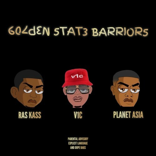  V1C, Ras Kass & Planet Asia - Gold3n 5tat3 Barrior5 (2025) 